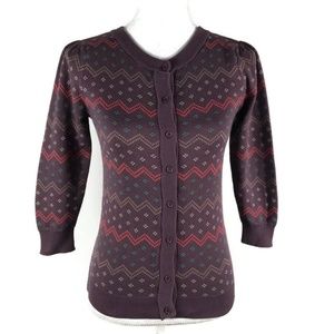 NWOT Modcloth S Cardigan Sweater Long Sleeve